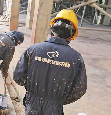 Civil and mechanical engineering construction project by NID Construction